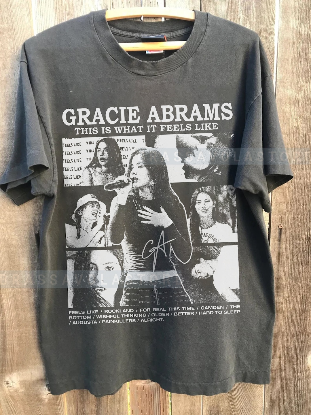 90s Gracie Album Abrams Tshirt, This Is What It Feels Like Music Fan