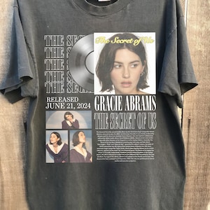 新品 S Gracie Abrams グレイシー・エイブラムス Tシャツ Gracie abrams merch - Etsy 日本