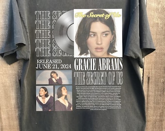 Gracie Abrams Merch Aesthetic Trendy Unique Funky Tee - Etsy