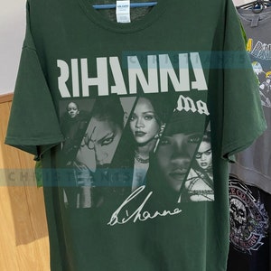 Rihanna Album tee, Music Fan Gift Rihanna T-shirt , Badgirl riri T-Shirt Vintage 90&#39;s Rihanna Rapper Shirt Gift for men women unisex tshirt