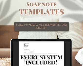 SOAP note, SOAP note template, np school, Social SOAP note template, Nursing school, Progress note, Nurse practitioner, Documentation