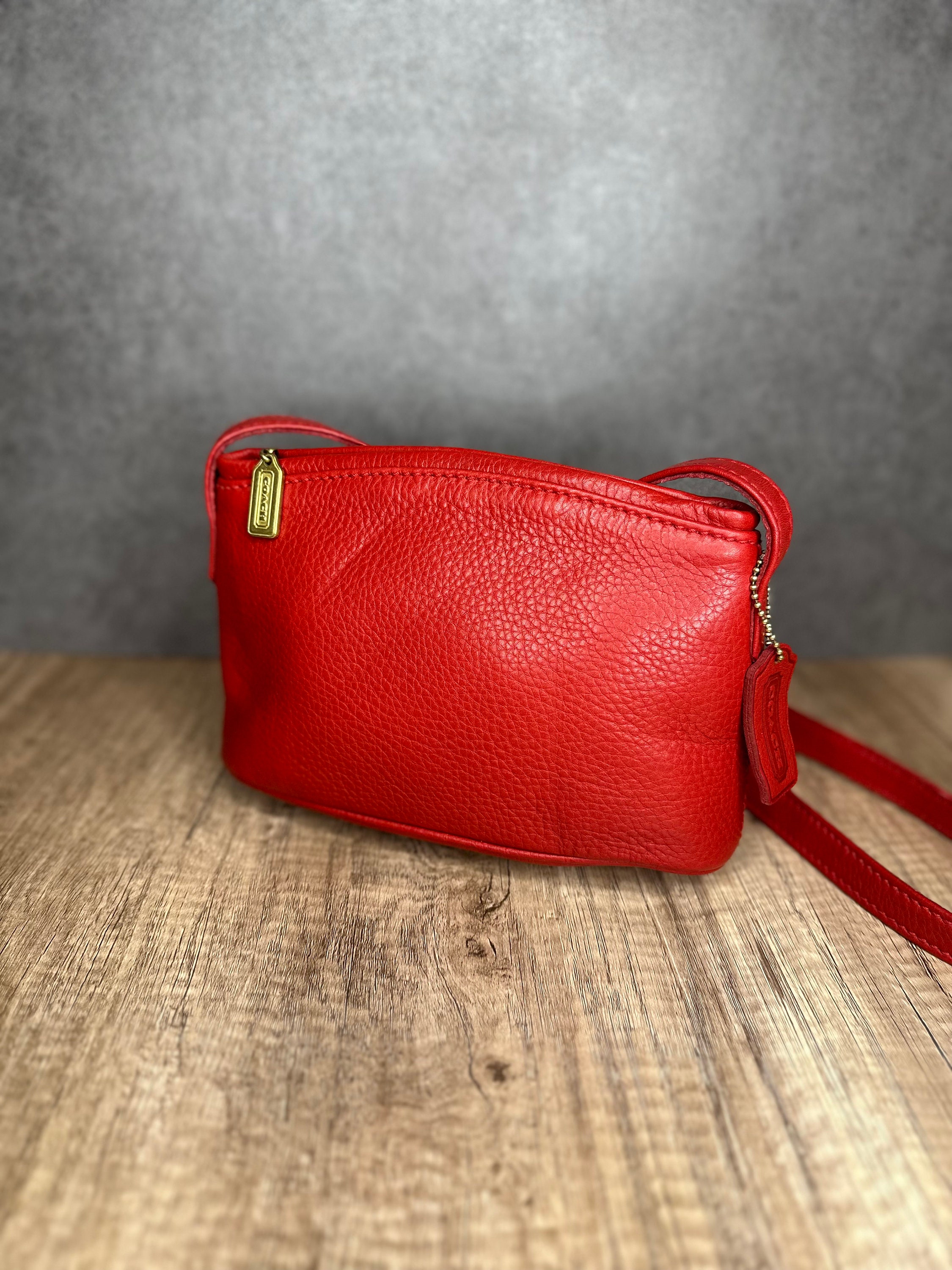 Vintage Coach Small Zip Natural Grain 4918 - Etsy