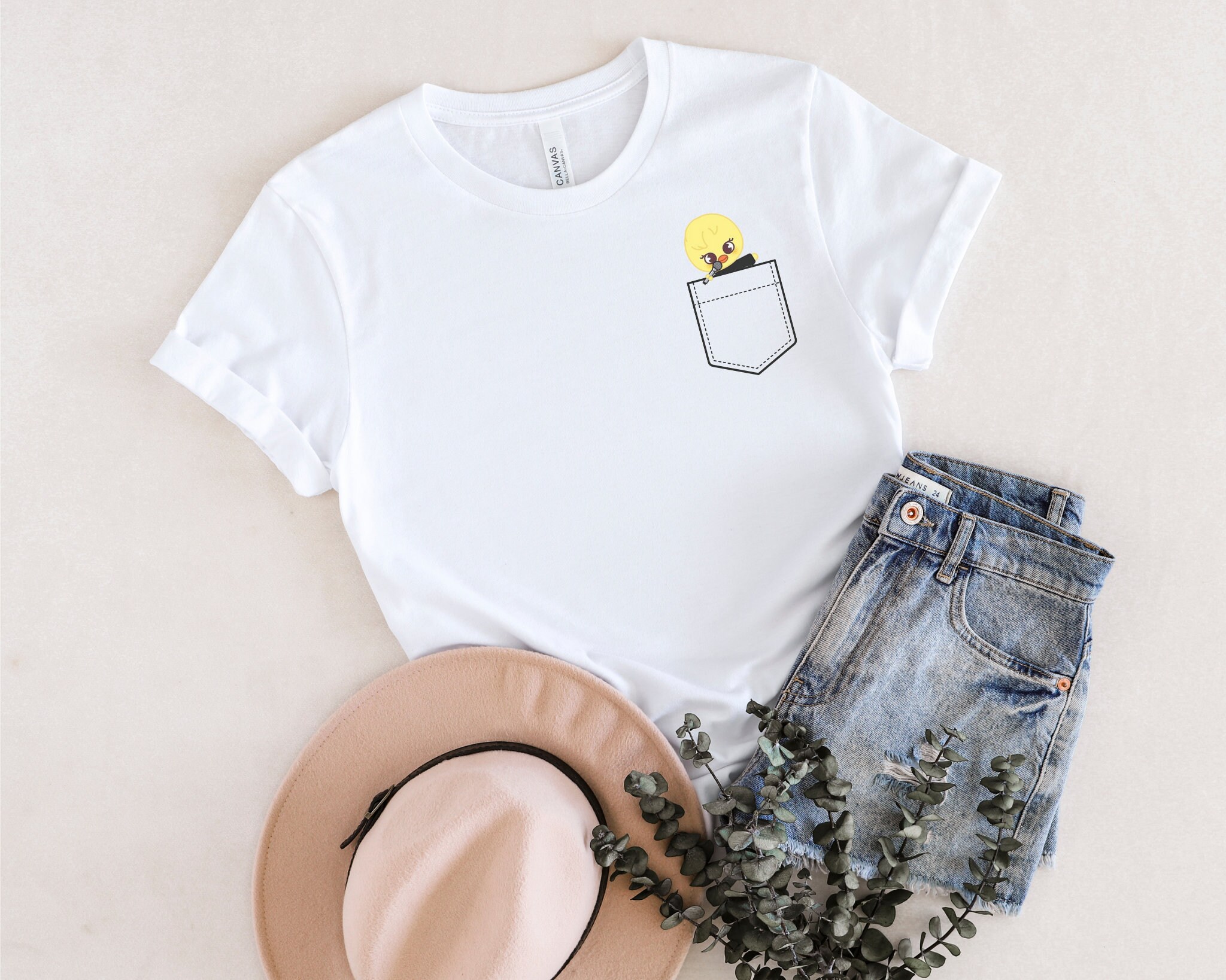 Stray Kids Felix Bbokari Sunshine Pocket Shirt, Skzoo