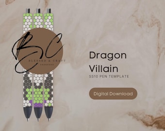 Dragon Villain SS10 Pen Template
