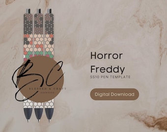 Horror Freddy SS10 Pen Template