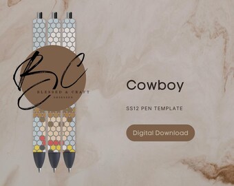 Szablon długopisu Cowboy SS12