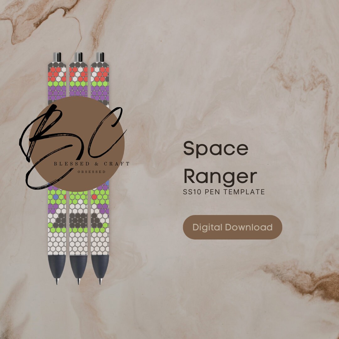 Space Ranger SS10 Pen Template - Etsy