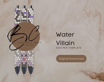 Szablon długopisu Water Villain SS10