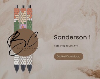 Szablon długopisu Sanderson 1 SS10