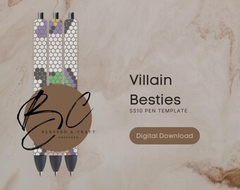 Villain Besties SS10 Pen Template
