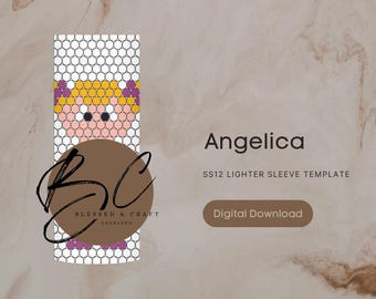 Angelica SS12 Lighter Sleeve Template