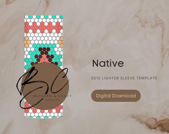 Native SS12 Lighter Sleeve Template