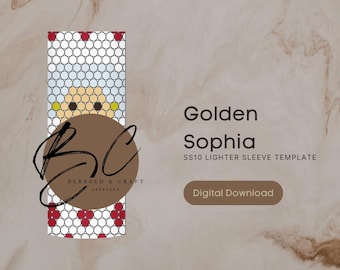 Golden Sophia SS10 Lighter Sleeve Template