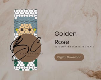 Golden Rose SS10 Lighter Sleeve Template