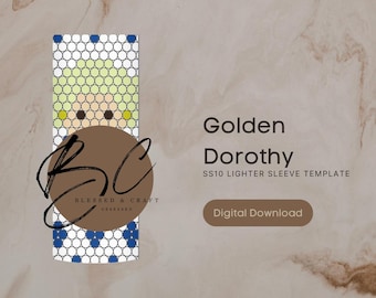 Golden Dorothy SS10 Lighter Sleeve Template