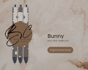 Szablon długopisu Bunny SS12