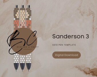 Szablon długopisu Sanderson 3 SS10