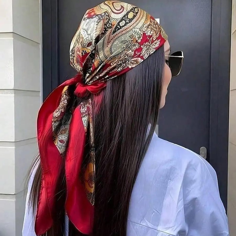 35 Inch Scarf Satin - Etsy