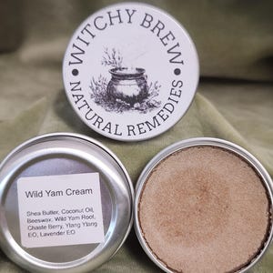Wilde Yamswurzel mit Mönchspfeffer-Beere-Creme