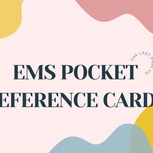 EMS ポケットリファレンスカード: BASIC