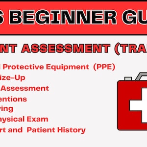 Gids voor EMS-traumapatiëntbeoordeling - beginnersvriendelijk