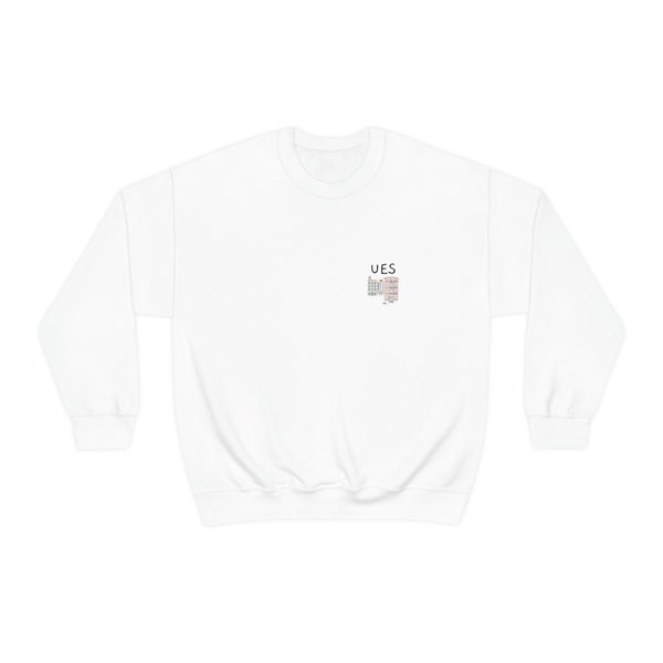 Upper East Side Understated Crewneck Sweatshirt