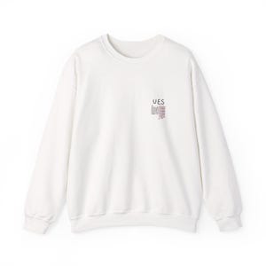 Upper East Side Understated Crewneck Sweatshirt