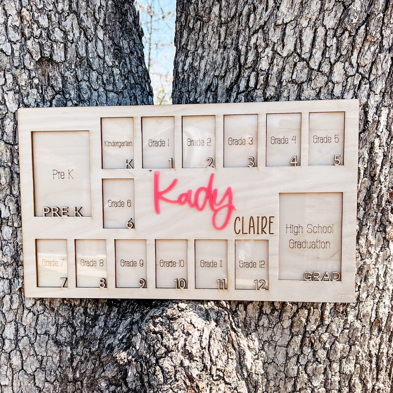 K 12 Picture Frame - Etsy