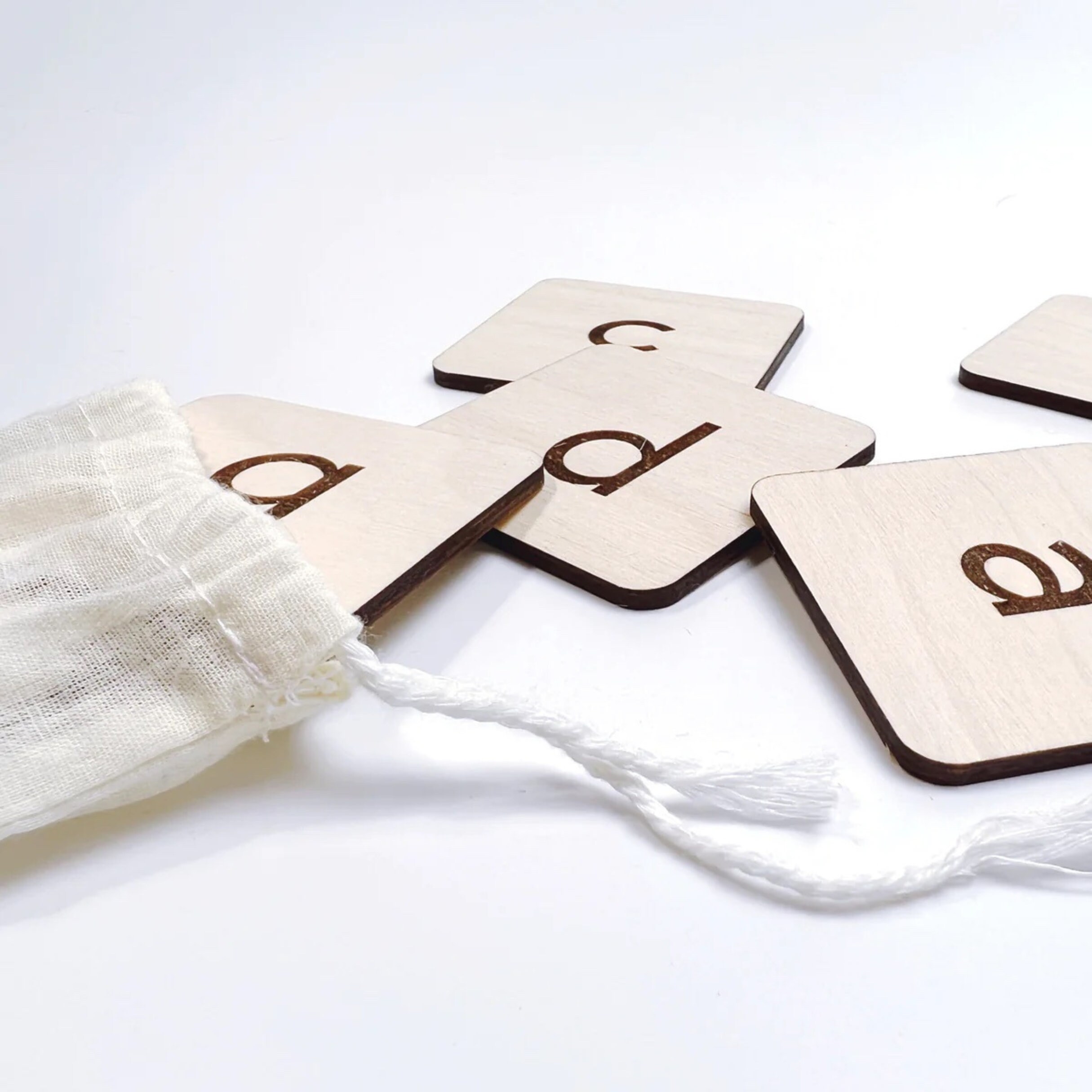 Alphabet Flashcards for Kids Montessori Alphabet Wooden Flashcard