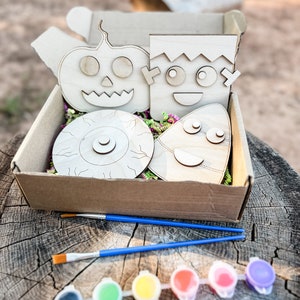 Kid&#39;s Halloween Craft Kit for Kids for Halloween Paint Kit for Kids DIY Halloween Paint kit