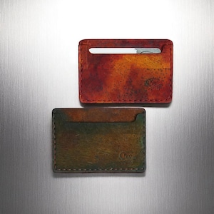Porta-cartões artesanal em cortiça natural – compacto, elegante e feito à mão