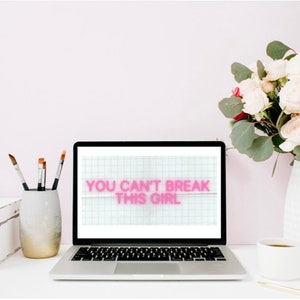 Feminine Girl Power Desktop Wallpaper