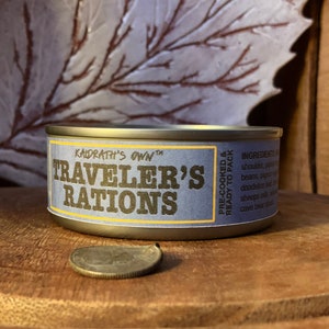 Traveler&#39;s Rations magical SPAM (printable fantasy label)