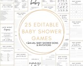 Baby Shower Games | Printable Games | Baby Shower Ideas | New Moms | Mama to Be | Expecting Moms | Printable Baby Games