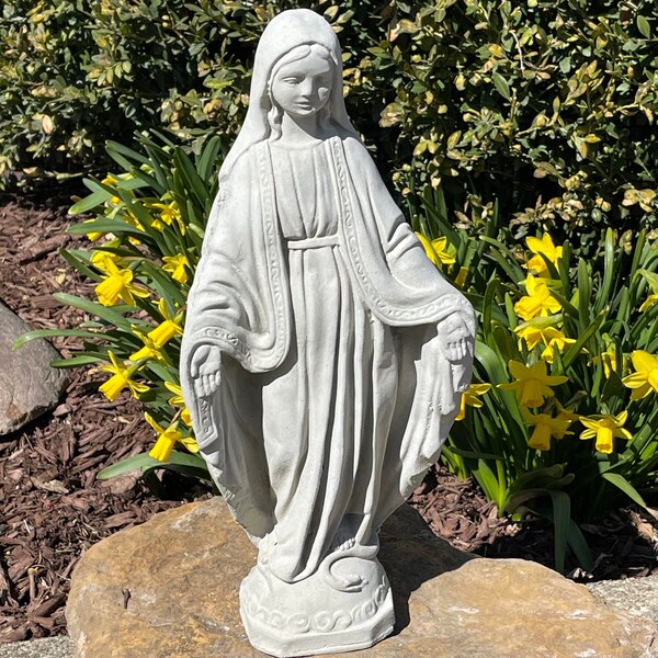 Outdoor Religious Statue of Mary Etsy