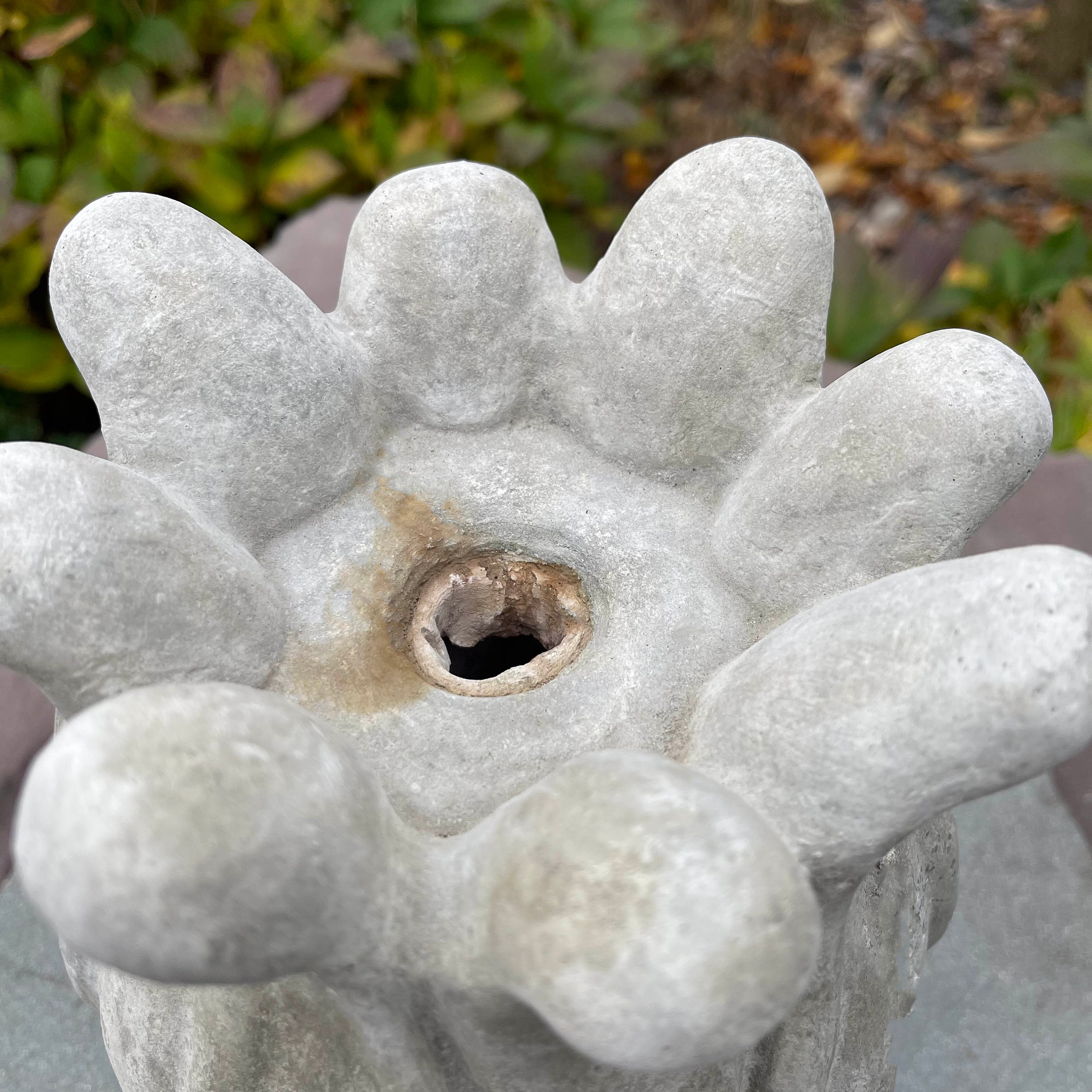 Replacement Concrete Fountain Top Large 10.5 Outdoor Etsy