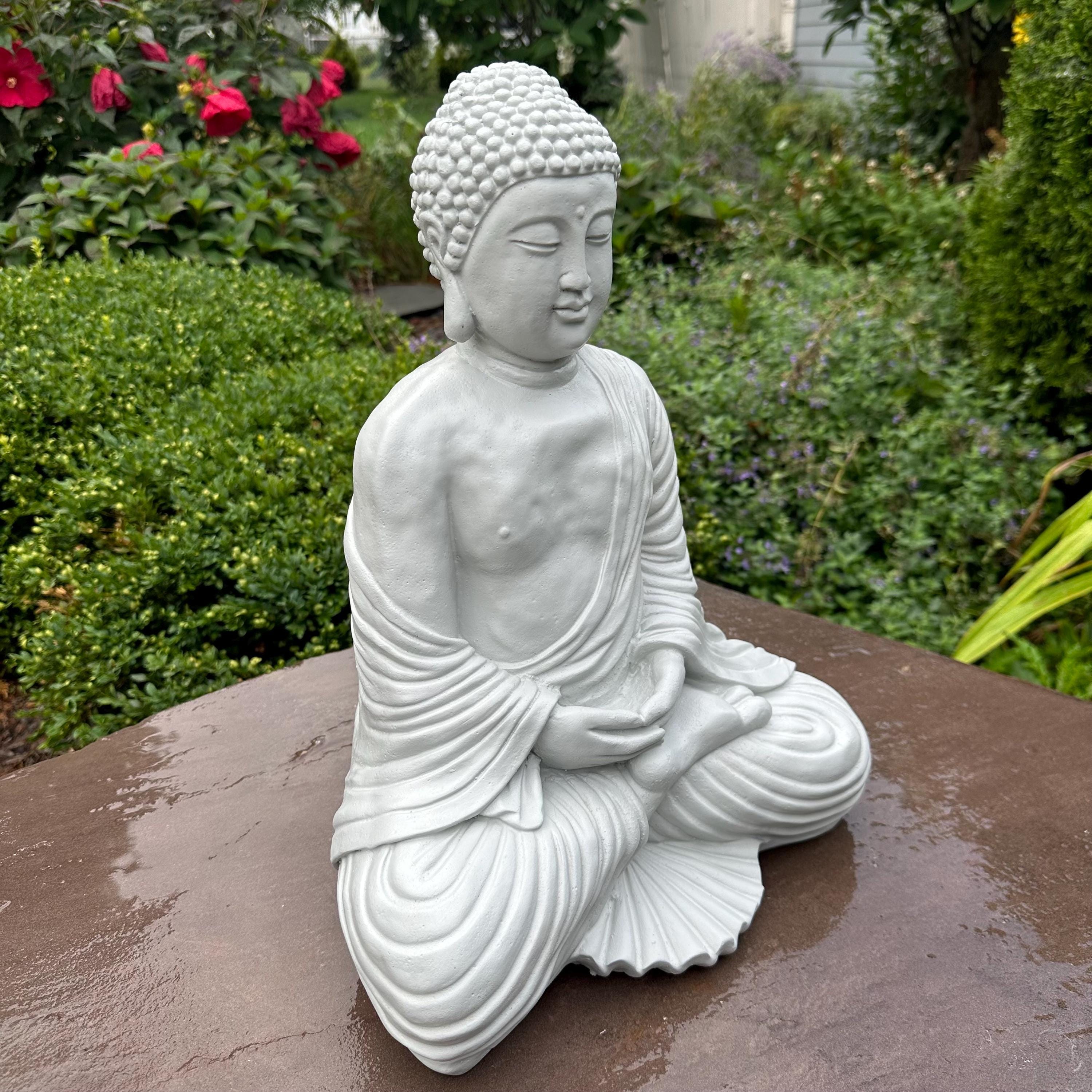 Reproduction Indian Concrete Standing Buddha Reproduction Indian Concrete Standing Buddha