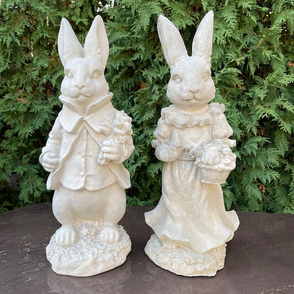 Peter Rabbit Garden Statue Etsy