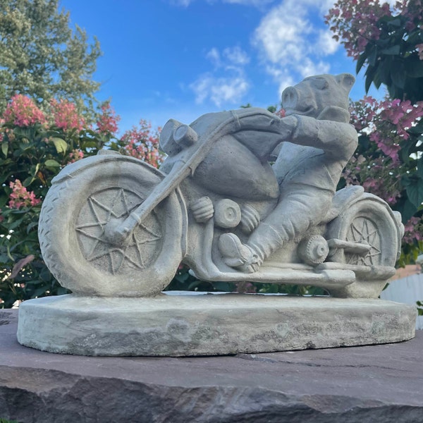 Motorcycle Sculpture Etsy