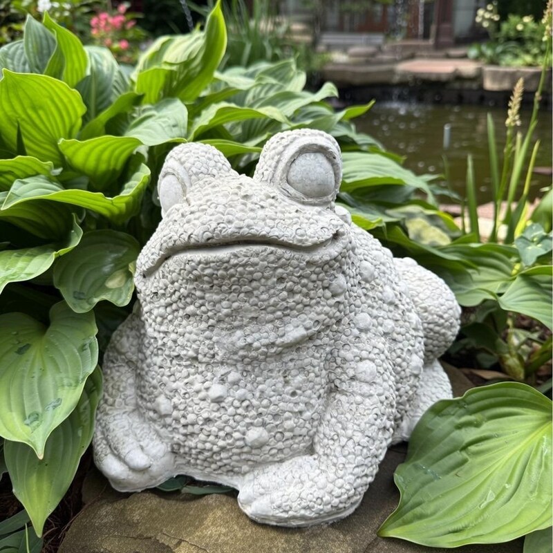 Large Garden Frog Statues Etsy