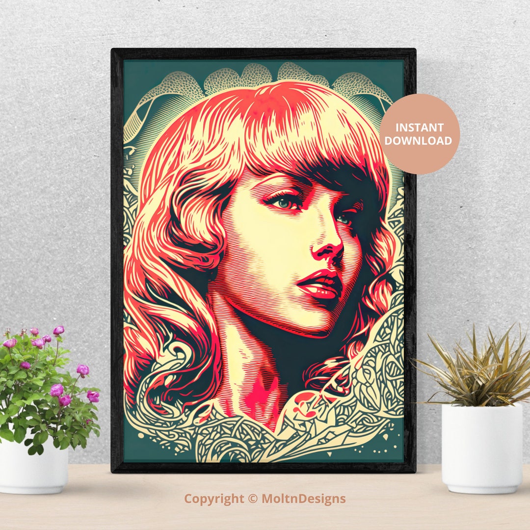 Taylor Swift Poster, Taylor Swiftie Poster, Taylor Swift Printable ...