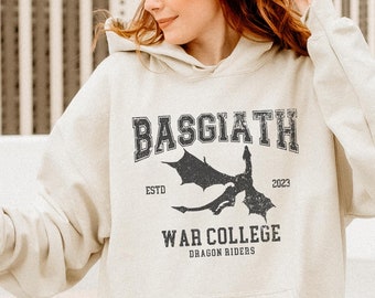 Basgiath War College Bookish Hoodie, Fourth Wing Reader Gift, Dragon Riders, Rider Quadrant, Violet Sorrengail Xaden Riorson Xaddy Spicy