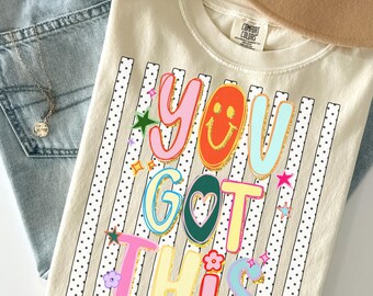 Comfort Colors Test Day Shirt, You Got This Teacher T-Shirt, Standardized Test Tee, Teacher Appreciation Gift