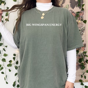 Big Wingspan Energy Comfort Colors Bookish Shirt, ACOTAR Bat Boys Tshirt, Romantasy Reader Tee Shirt, Book Lover Gift, ACOTAR Merch, ACOMAF