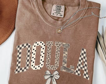 Comfort Colors Birth Doula Shirt, Midwife Student, Postpartum Doula Shirt, Pregnancy Support Tee,Labor and Delivery Nurse, Birth Coach