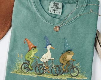Comfort Colors FDT Shirt, Frog Duck Toad, Anti Fascism Shirt, Anti Trump Maga