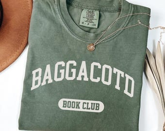 Comfort Colors BAGGACOTD Bookish Shirt, Reading T-shirt, Smut Reader Gift, Spicy Books,Dark Romance Reader Tshirt,Booktok Merch Bookish gift