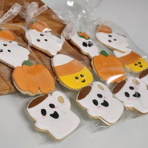 Halloween Cookie Treat Bags - Halloween Cookie Packs - Comes in sets of 2 or 4