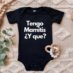 Tengo Mamitis - Spanischer Baby Body, Lustiger spanischer Baby Body