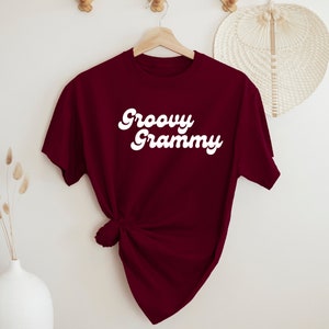 Grammy Shirt - Groovy Grammy shirt, Grandma Shirt, Grandma shirt 70s font, Gift for Grandma, Mothers day gift